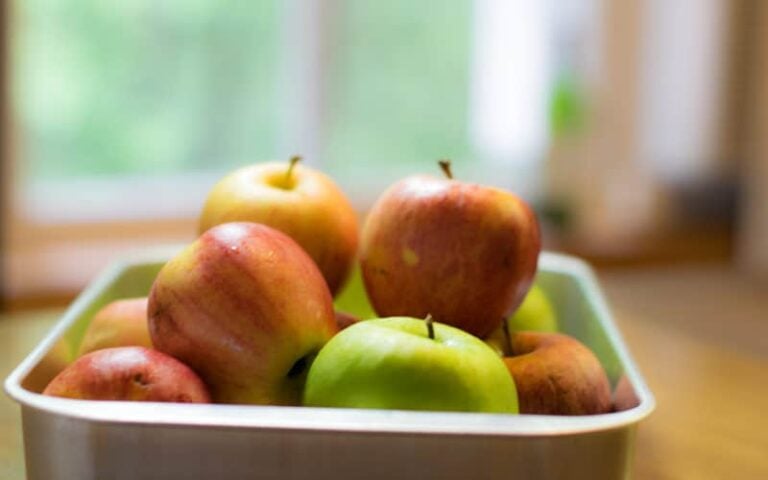 Apples all ready to go