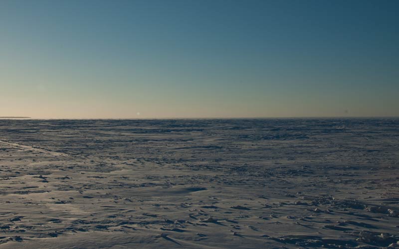 Lake Superior ice fields