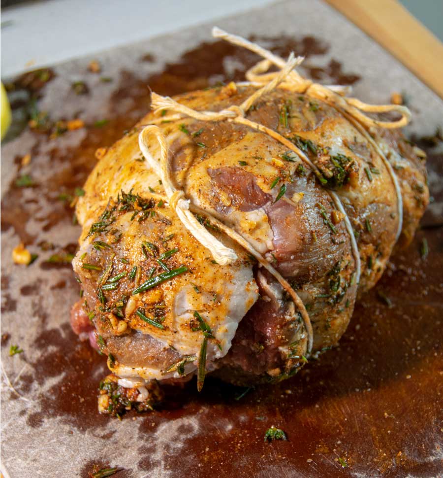 Trussed Leg Of Lamb