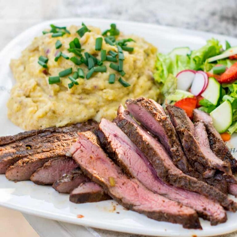 Sous Flank Steak Recipe Featured