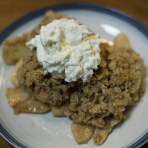 Fall Apple Crisp