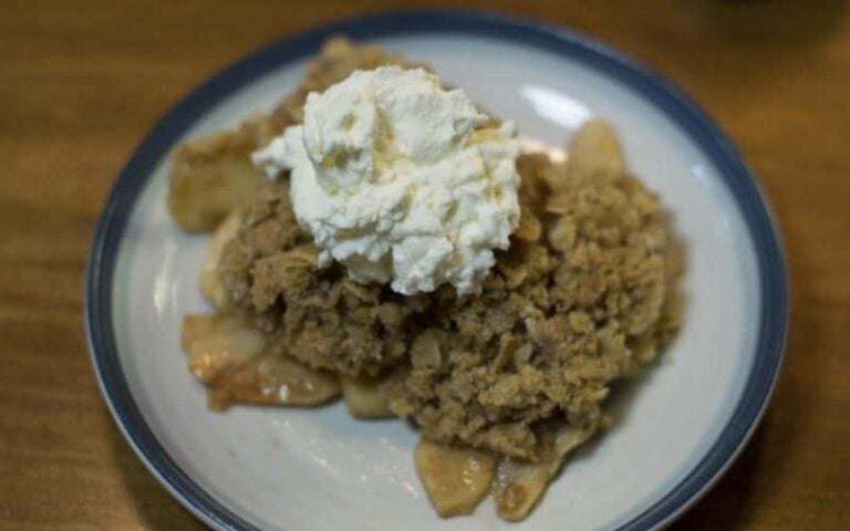 Fall Apple Crisp