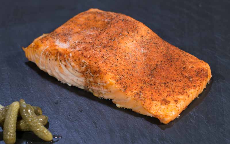 Hot Smoked Salmon