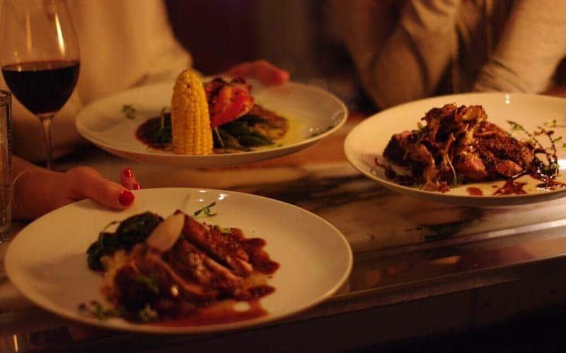 The mantra at the Harriet is that a dish should fall into place naturally