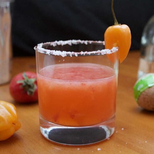 Strawberry Habanero Margarita