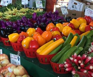 A few good salad dressings help farmers market veggies disappear