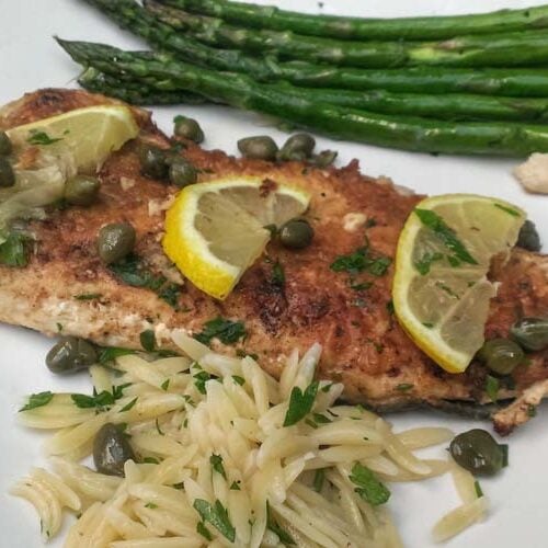 Pan-Fried Trout with Lemon and Capers