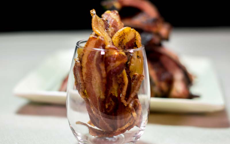 The bacon makes a great side dish