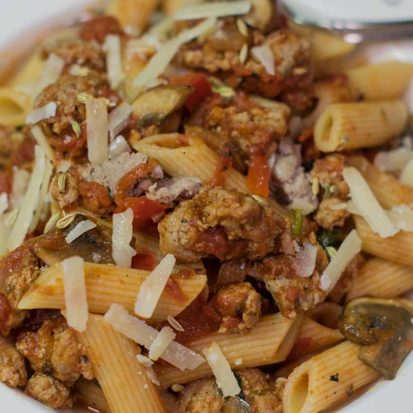 Homemade Turkey Italian Sausage