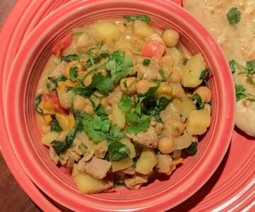 Chicken, Potato and Chickpea Curry Recipe