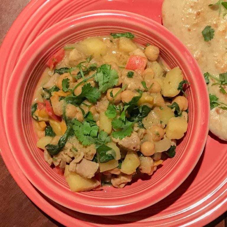 Chicken, Potato and Chickpea Curry Recipe