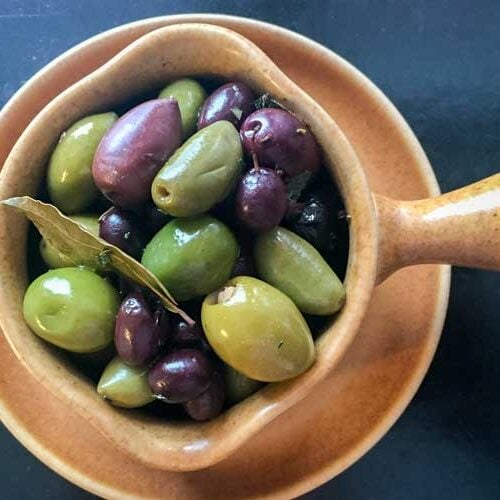 baked olives