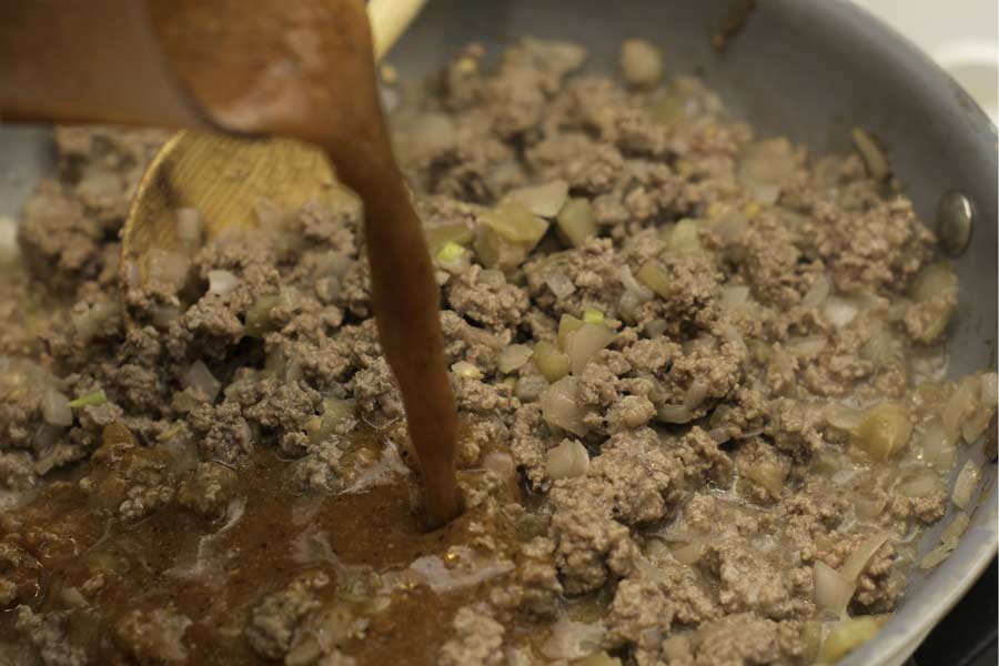 Making Taco Meat