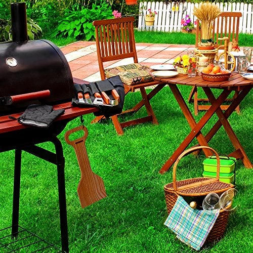 Tibres Wood Grill Scraper Safe BBQ Cleaner With Wooden Handle On All Types Of Grills Removes Burnt On Residue And Gets Grill Clean Tibres Wood Grill Scraper Safe BBQ Cleaner With Wooden Handle On All Types Of Grills Removes Burnt On Residue And Gets Grill Clean