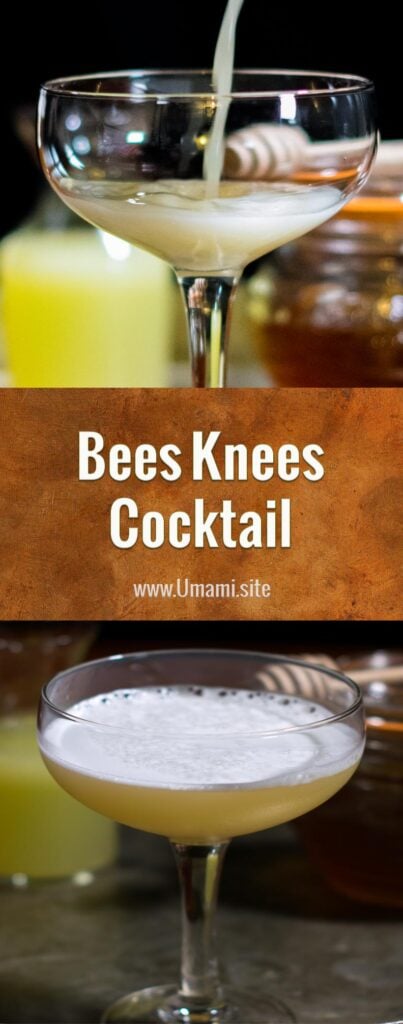 Bees Knees Cocktail Recipe
