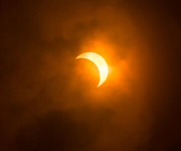 Partially Cloudy Eclipse