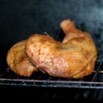 Smoking Chicken Quarters