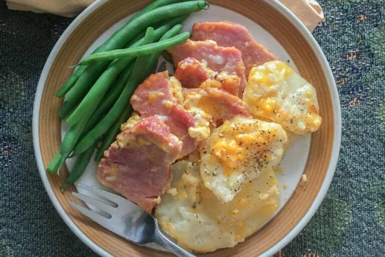 Scalloped Potato and Ham Recipe