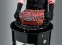 Weber 721001 Smokey Mountain Cooker 18 Inch Charcoal Smoker Black 0 0