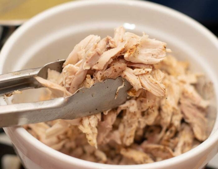 Shredded Chicken With Spices