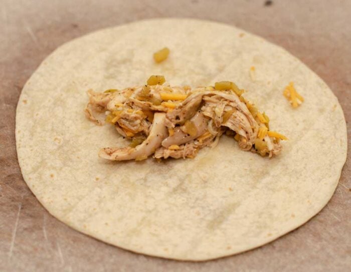 Making Enchilada Step 1