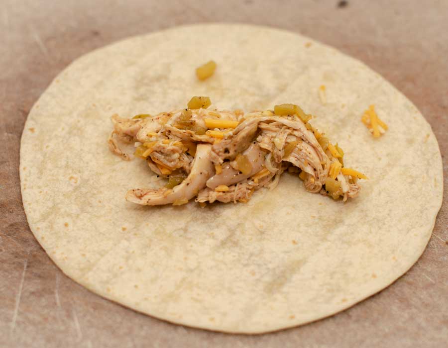 Making Enchilada Step 1