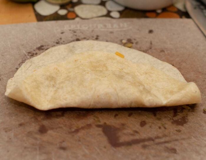 Making Enchilada Step 2