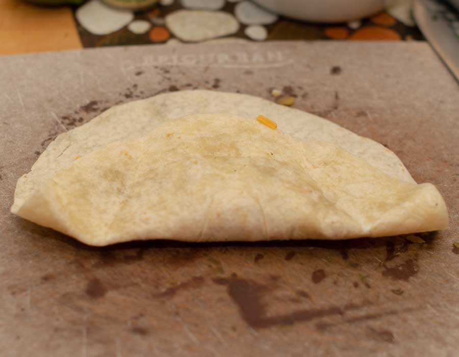 Making Enchilada Step 2