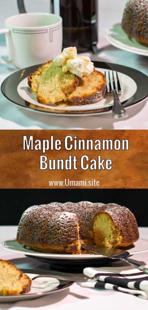 Maple Cinnamon Bundt Cake Pinterest