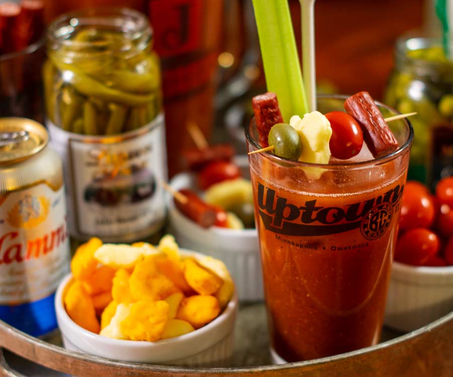 Bloody Mary With Granishes