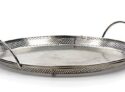 RSVP International Endurance PZA 3 Rocker Style Stainless Steel Pizza Cutter 14 Sharp Versatile Cutter Chop Slice Cakes Pizzas With Ease Dishwasher Safe 0