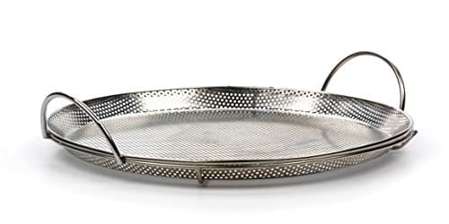 RSVP International Endurance PZA 3 Rocker Style Stainless Steel Pizza Cutter 14 Sharp Versatile Cutter Chop Slice Cakes Pizzas With Ease Dishwasher Safe 0