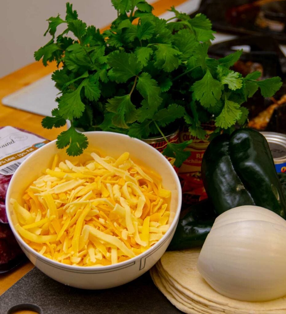 Beef Enchilada Ingredients