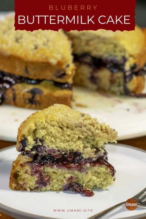 Blueberry Buttermilk Cake Pinterest