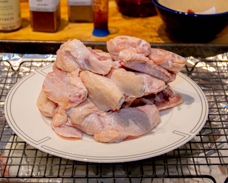 Chicken Wings Raw Instruction