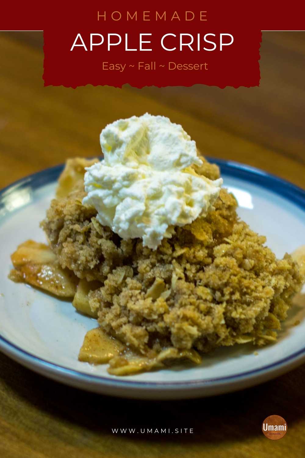 Homemade Apple Crisp Recipe