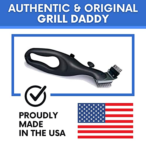 Grill Daddy Bristles GB91062S Barbeque Grill Steam Brush With Stainless Steel B 15 Inch Black 0 0 Grill Daddy Bristles GB91062S Barbeque Grill Steam Brush With Stainless Steel B 15 Inch Black 0 0