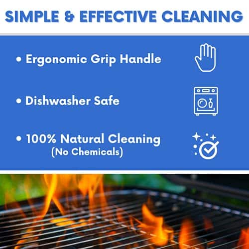 Grill Daddy Bristles GB91062S Barbeque Grill Steam Brush With Stainless Steel B 15 Inch Black 0 3 Grill Daddy Bristles GB91062S Barbeque Grill Steam Brush With Stainless Steel B 15 Inch Black 0 3