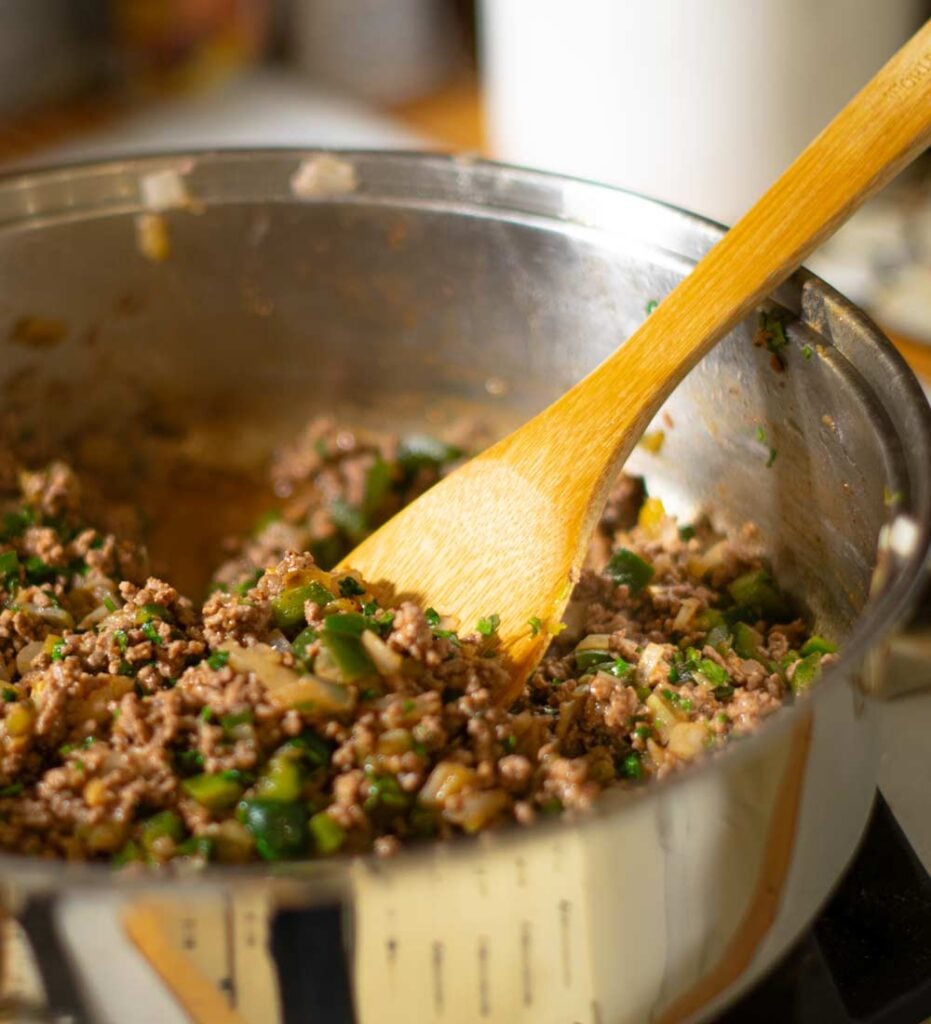 Ground Beef Enchilada Filling