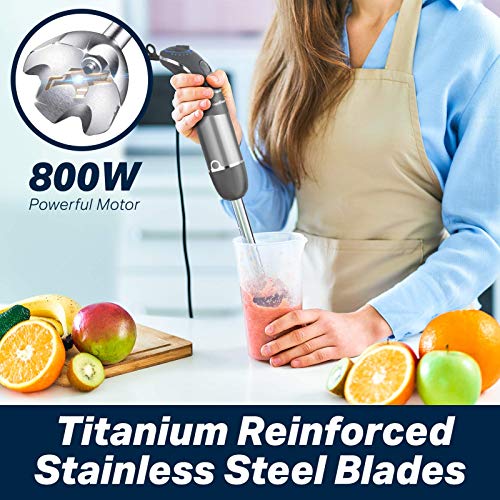 Mueller Austria Hand Blender Smart Stick 800W 12 Speed And Turbo Mode 3 In 1 Titanium Steel Blades Comfygrip Handle With Whisk ChopperGrinder Bowl And BeakerMeasuring Cup 0 0 Mueller Austria Hand Blender Smart Stick 800W 12 Speed And Turbo Mode 3 In 1 Titanium Steel Blades Comfygrip Handle With Whisk ChopperGrinder Bowl And BeakerMeasuring Cup 0 0