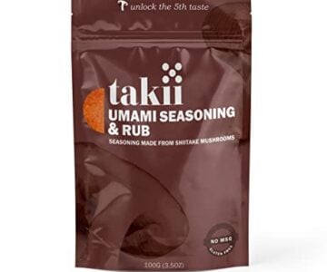 Takii Umami Seasoning Rub Seasoning Made From Shiitake Mushrooms Add Instant Flavor And Depth To All Your Favorite Dishes 1 Pack 0