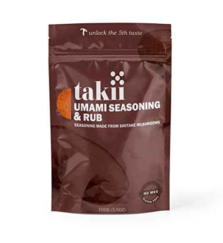 Takii Umami Seasoning Rub Seasoning Made From Shiitake Mushrooms Add Instant Flavor And Depth To All Your Favorite Dishes 1 Pack 0