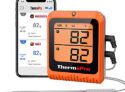 ThermoPro Wireless Meat Thermometer Of 500FT Bluetooth For Smoker Oven Grill Thermometer With Dual Probes Smart Rechargeable BBQ Thermometer For Cooking Turkey Fish Beef 0