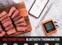 ThermoPro Wireless Meat Thermometer Of 500FT Bluetooth For Smoker Oven Grill Thermometer With Dual Probes Smart Rechargeable BBQ Thermometer For Cooking Turkey Fish Beef 0 2