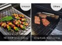 Unicook Grill Topper Vegetable Grill Basket Warp Free Stainless Steel Grill Pan For Grilling Veggie Seafood Meat And Kabob Heavy Duty BBQ Tray Accessories Rectangular 16x11 Inch 0 0