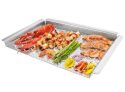Unicook Grill Topper Vegetable Grill Basket Warp Free Stainless Steel Grill Pan For Grilling Veggie Seafood Meat And Kabob Heavy Duty BBQ Tray Accessories Rectangular 16x11 Inch 0