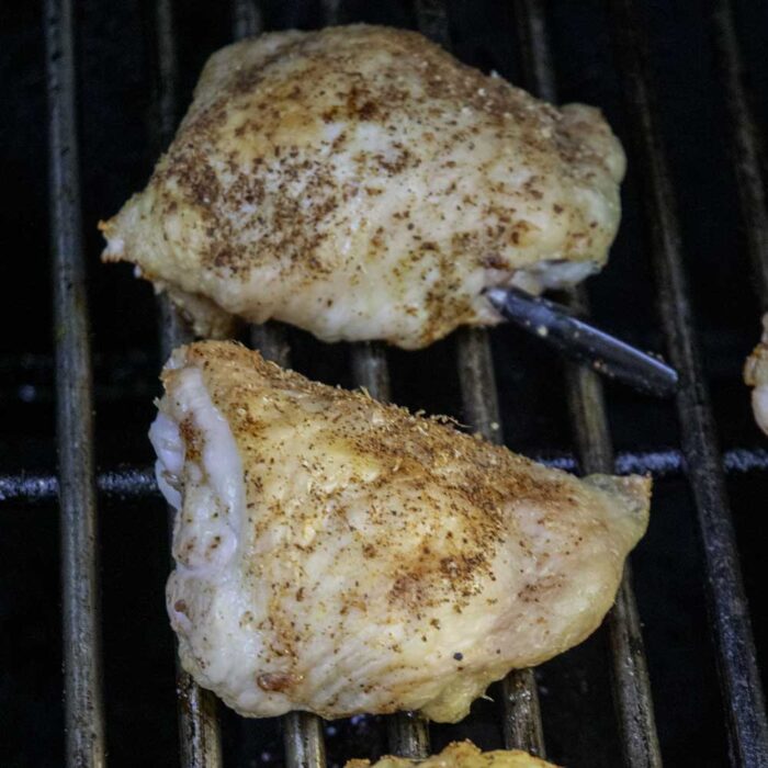 Applying Chicken Rub