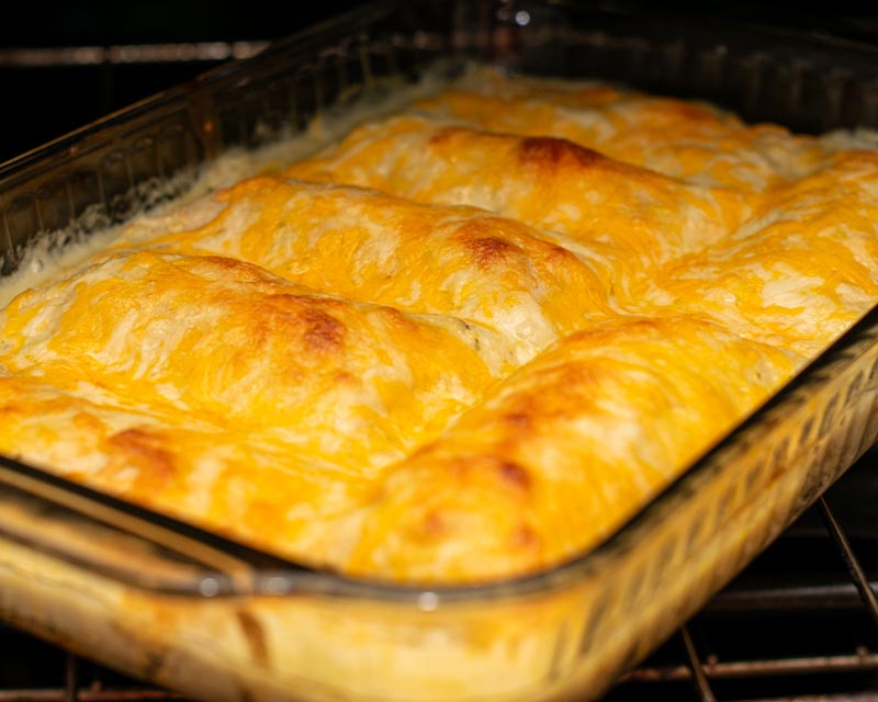 Bake Chicken Enchiladas