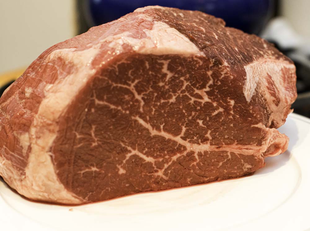 Beef Roast Marbling