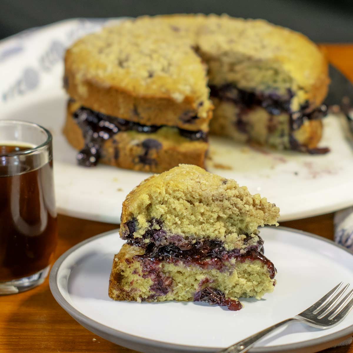 Blueberry Buttermilk Cake II